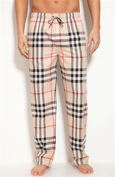 burberry pajamas womens free shipping|burberry check cotton pajama pants.